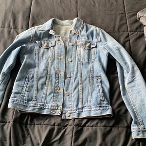 Gap Distressed Denim Jacket